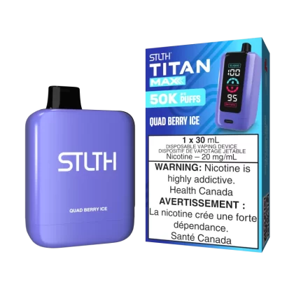 STLTH TITAN MAX - Quad Berry Ice - 20 mg/mL (wholeseller) - Excise ON, 20 mg/mL - ON (971110)