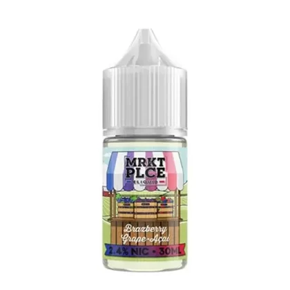 Brazberry Grape Acai Nicotine Salt by Mrktplce - Size#30ml~Nicotine#24MG>48MG