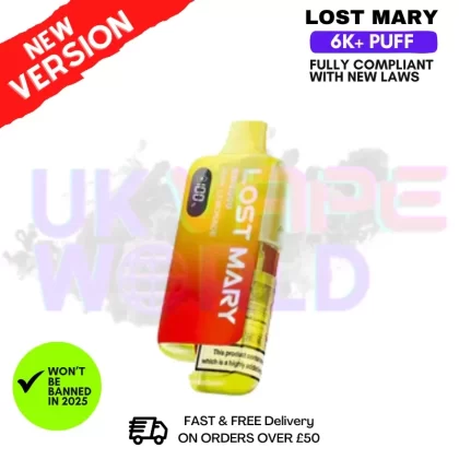 Pink Lemonade Lost Mary 6K Puff Pod Kit – Only £8.99