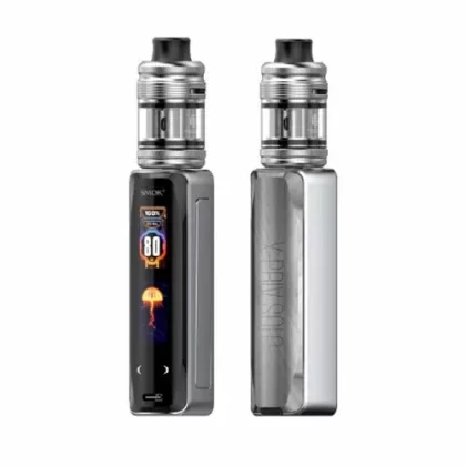 SMOK X-Priv Solo Kit - Black Shell, Pale Blue (621FC6)