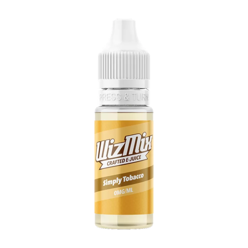 WizMix Simply Tobacco - 10ml - Vape Product, Vape Product