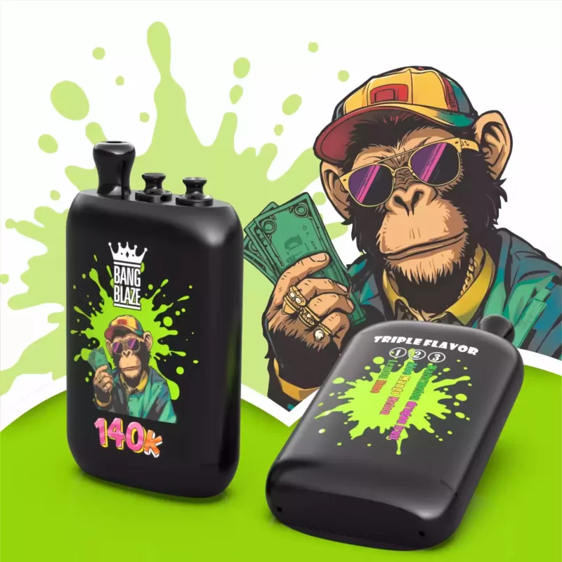 BANG LEGEND 140K | triple options 140000 puffs, dual mesh, rechargeable, bulk disposable vape - Aiviouvapes - Image 3