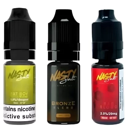 Nasty Juice 10ML Nic Salt E-Liquid 10mg/20mg – Pack of 10