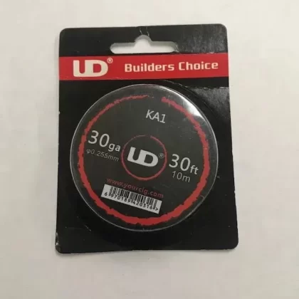 UD Builders Choice Kanthal A1 Wire 30ft - Guage#34g Kanthal (5700B7)