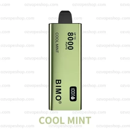 BIMO 8000 Puffs- COOL MINT - Ozvapeone (796D04)