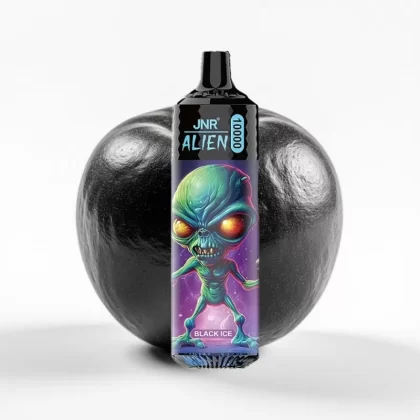 JNR Alien 10000 Puffs Negro Hielo 850mAh 20ml Tipo-C RGB - Fumotvapemexico
