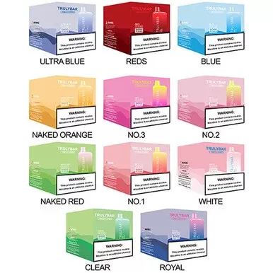 Truly Bar Tobacco Series 5000 Puffs Disposable Vape 50mg 13mL