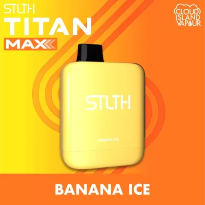 STLTH TITAN MAX Disposable Vape – Banana Ice