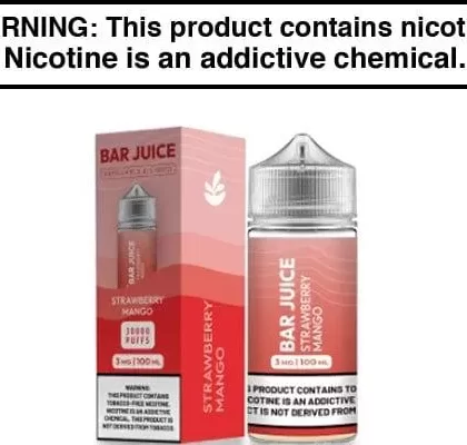 STRAWBERRY MANGO BY BAR JUICE BJ30000 100ML - Vapejuice