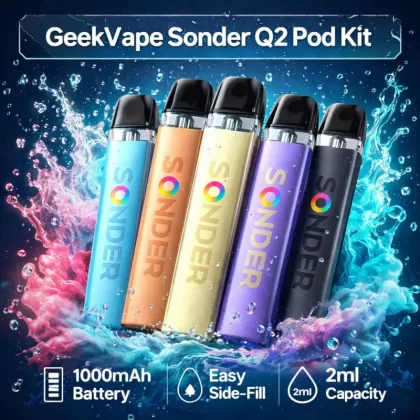 GeekVape Sonder Q2 Pod Kit - Fizzy Mint - Vapeciga