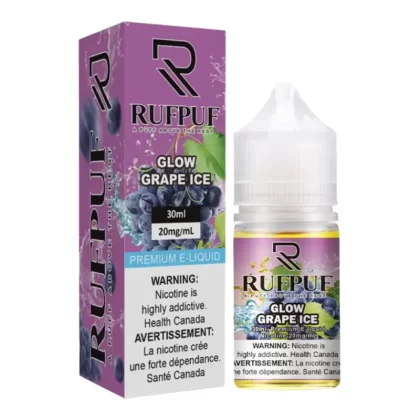 RufPuf Glow Grape Ice Nic Salt – 30ml - Vape Product, Vape Product