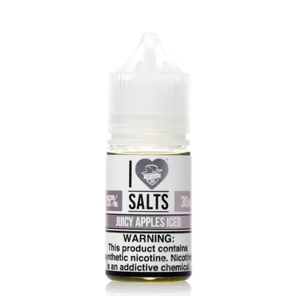 I Love Salts Juicy Apples Iced eJuice - Vape Product; Vape Product, Vape Product