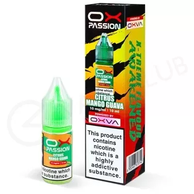 Citrus Mango Guava Nic Salt E-Liquid by Ox Passion - Ecigpremium