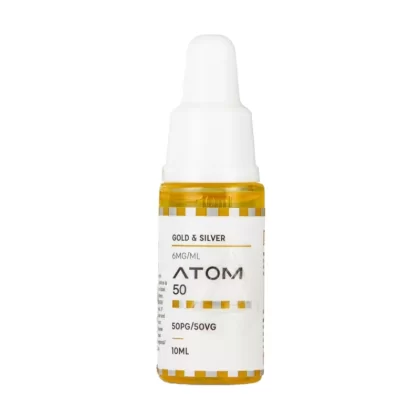Hangsen 50/50 Gold & Silver 10ml Vape Juice - 10 Pack - Strength 3mg