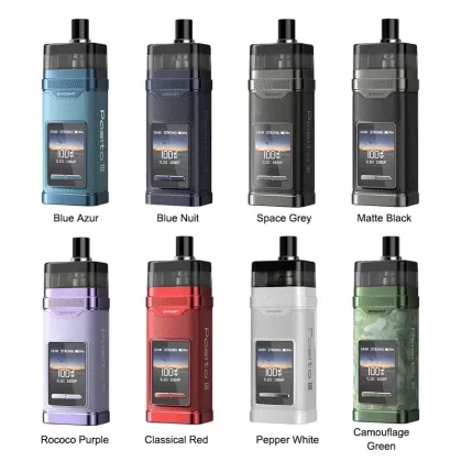 Smoant Pasito 3 Pod Mod Kit - colors#Matte Black>Rococo Purple>Blue Nuit>Classical Red>Pepper White