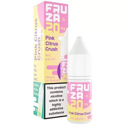 Fruza Pink Citrus Crush Nic Salt - Nic Salt Strength#5mg>10mg>20mg