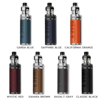 VooPoo Drag S Pro 80W TPP-X Pod Mod Kit - Color#Basalt Gray>California Orange>Classic Black>Garda Blue>Mystic Red>Sahara Brown>Sapphire Blue
