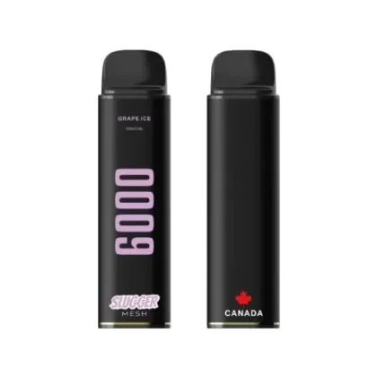 Slugger Black Disposable Vape Grape Ice 50mg (6000 Puffs)