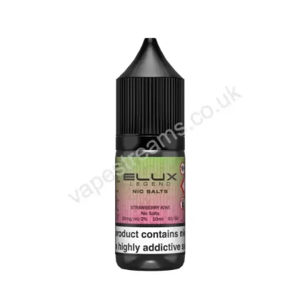 Elux Legend Strawberry Kiwi Nic Salt E-Liquid - Vapestreams Co