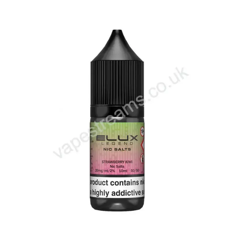 Elux Legend Strawberry Kiwi Nic Salt E-Liquid - Vapestreams Co