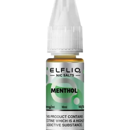 Elf Bar Elfliq Menthol Nic Salt Vape Juice - Strength