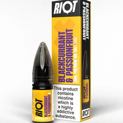 Blackcurrant Passionfruit Nic Salt E-Liquid