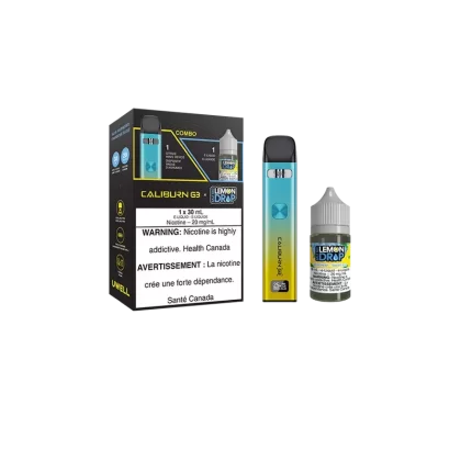 UWELL CALIBURN G3 Pod Kit and Salt E-Liquid Bundle