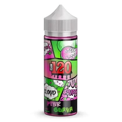 Team 120 Pink Guava 100ml – vape juice utan nikotin