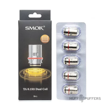 Smok TA Coils - 0.15 ohm Dual Coil (40-60W), 0.2 ohm 2in1 Single Mesh (50-70W)