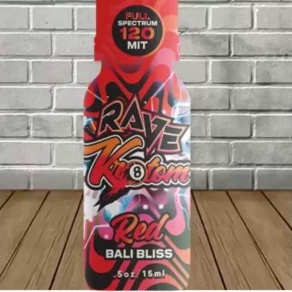 Rave Kratom Red Bali Bliss Extract Shot