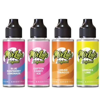 Mix Labs Shortfill E-Liquid 100ml - Cream Tobacco