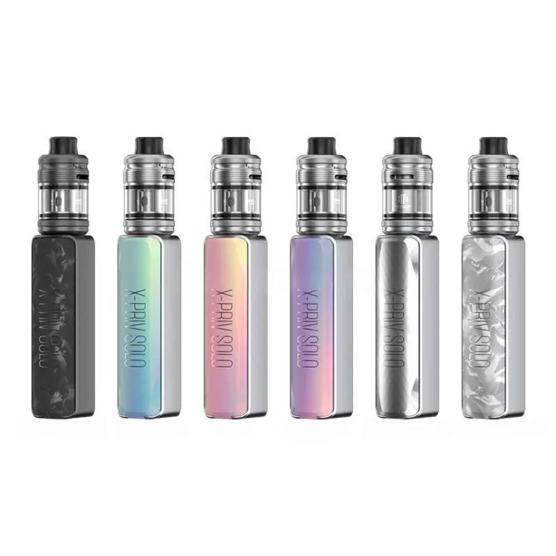 SMOK X-Priv Solo TF-D 80W Kit - Black Shell, Pale Blue (83A1A1)