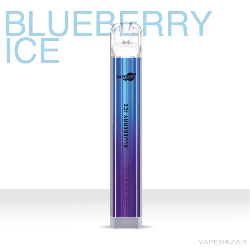 VAPEURS Crystal – Blueberry Ice - 550 mAh / Vapeurs / Glycerin / Nikotinsalz / Propylenglykol / Aromastoffe / 20mg/ml - Image 2