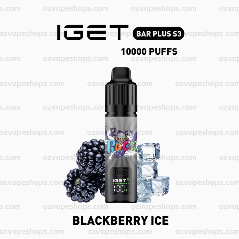 IGET Bar Plus S3 Kit – Blackberry Ice - Vape Store