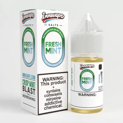 Fresh Mint SALT – Innevape E-Liquids – 30mL Made in USA Vape - Vape Product; Vape Product, Vape Product (D37639)