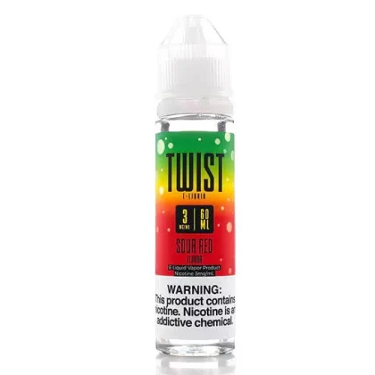 Twist Vape e-Liquids Sour Red 60mL - Beyondvape