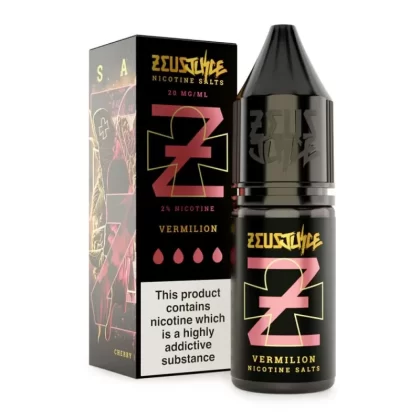 Vermilion Nic Salt E-Liquid by Zeus Juice (10ml) - 20mg