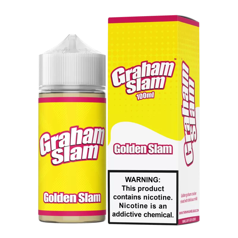 Graham Slam – Golden Slam – 100ML E-Liquid - 0MG