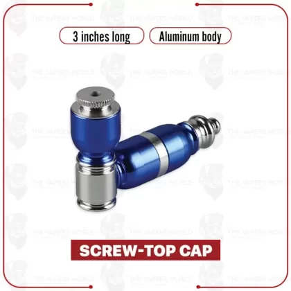 Mini Aluminum Hand Pipe - Thevapersworld