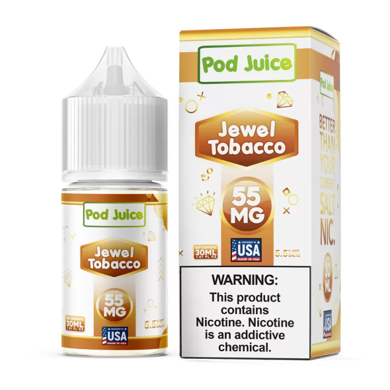 Pod Juice - Jewel Tobacco - 30ML E-Liquid - 55MG