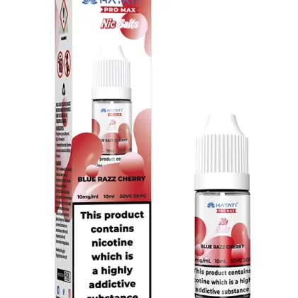 Hayati Pro Max Blue Razz Cherry Nic Salt E-Liquid - 20mg