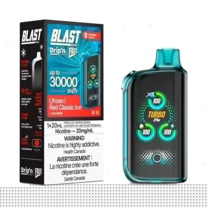 Drip’n by Envi x Fasta Blast 30K Disposable – Red Classic Ice