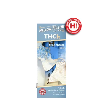 Mellow Fellow THCh 0.5g Disposable Vape – Blue Cheese (Indica)