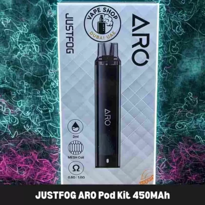JUSTFOG ARO Pod Kit 450mAh buy in Dubai - Vapeshopdubaiuae