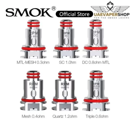 Smok RPM Coils Pack 5 Pcs Best Authentic Vape In UAE