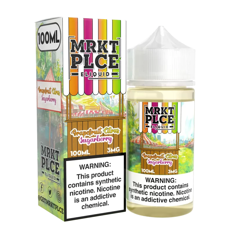 MRKT PLCE Grapefruit Citrus Sugarberry Vape Juice