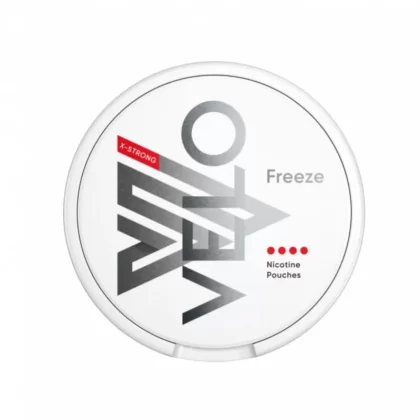 VELO Nicotine Pouches – Freeze - Strength#Slim 10mg>14mg>17mg (9B4108)