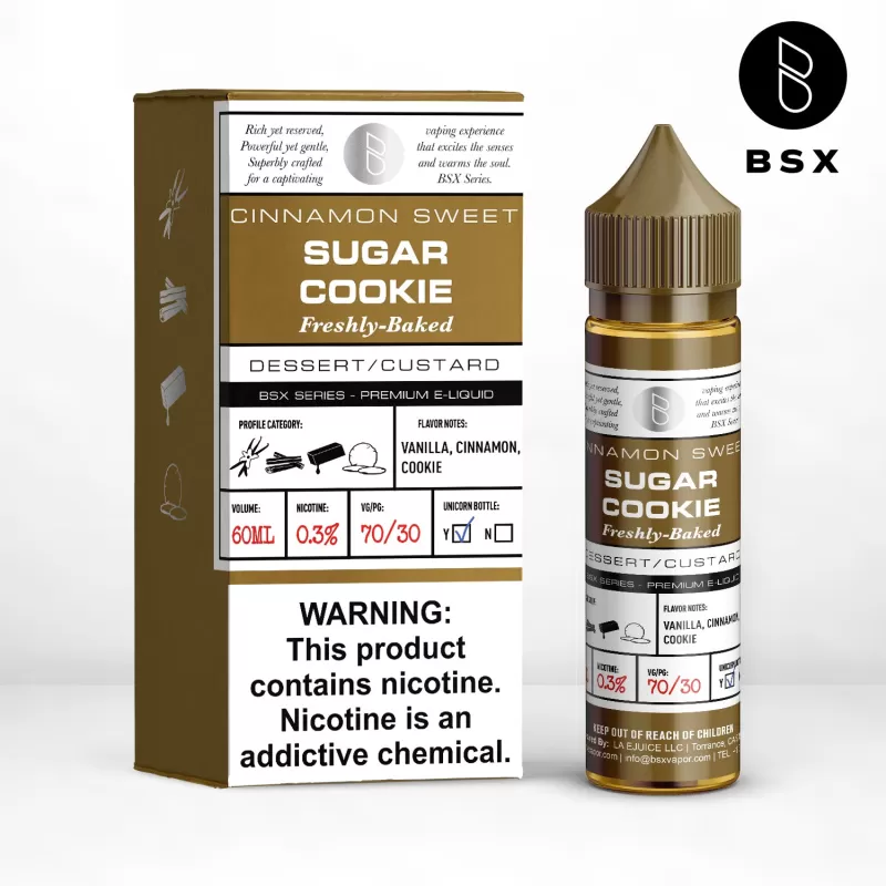 BSX Vapor BSX Series - Sugar Cookie - 60ML E-Liquid