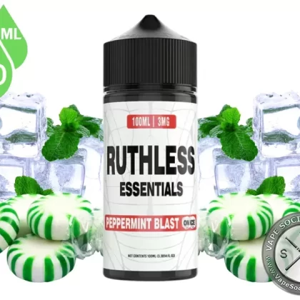 Peppermint Blast On Ice Ruthless Essentials 100ml