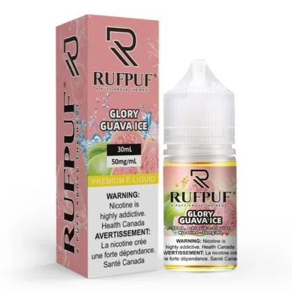 RufPuf Glory Guava Ice Nic Salt 30ml - Vape Product, Vape Product